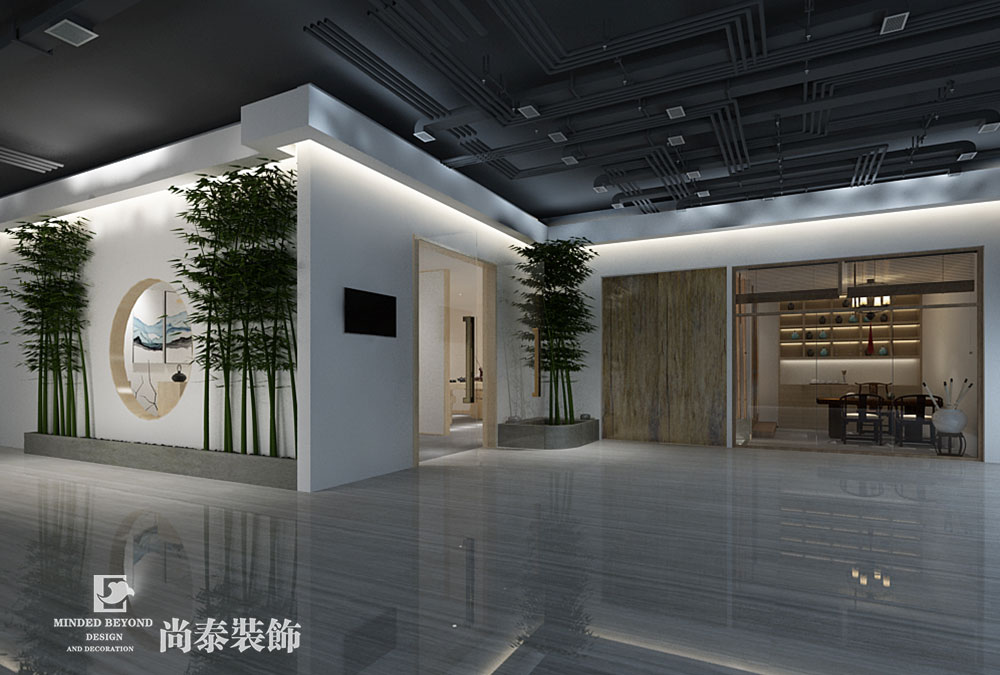 深圳中式商铺装修