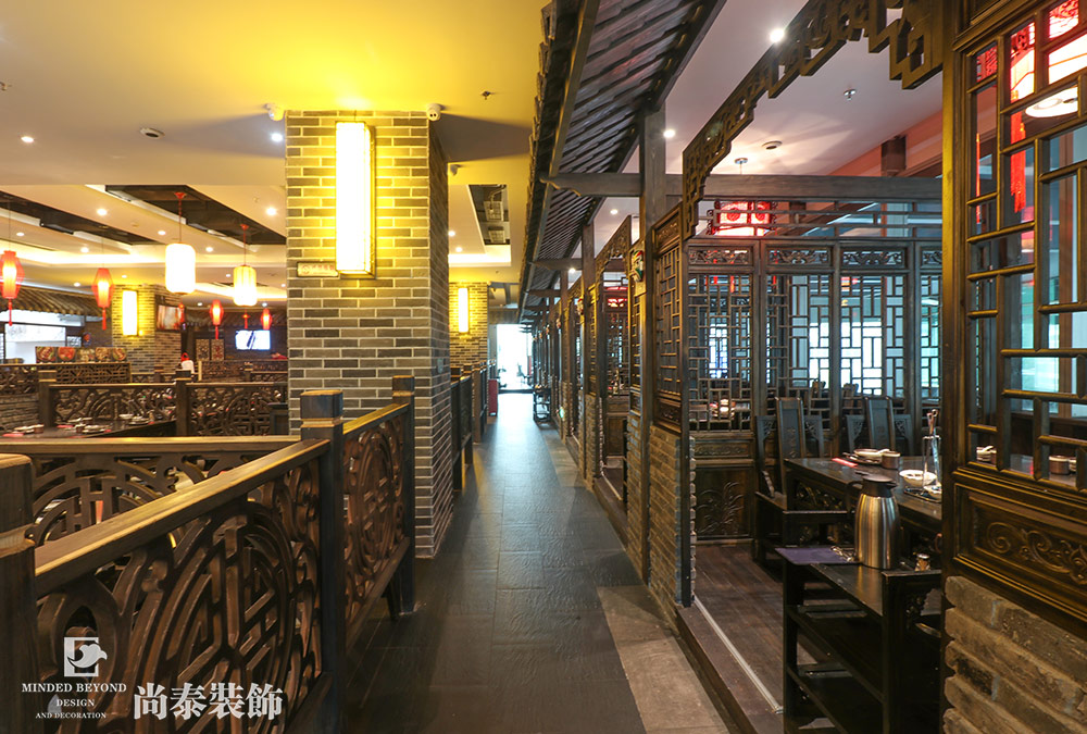 中式火锅店装修