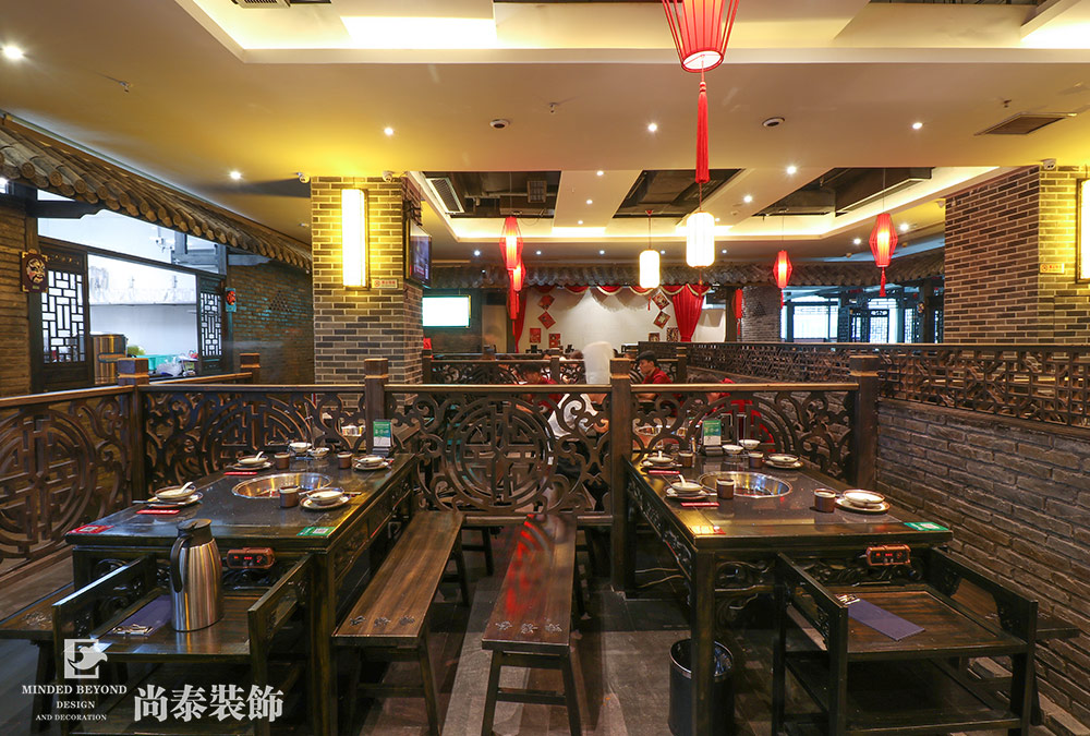 中式火锅店装修