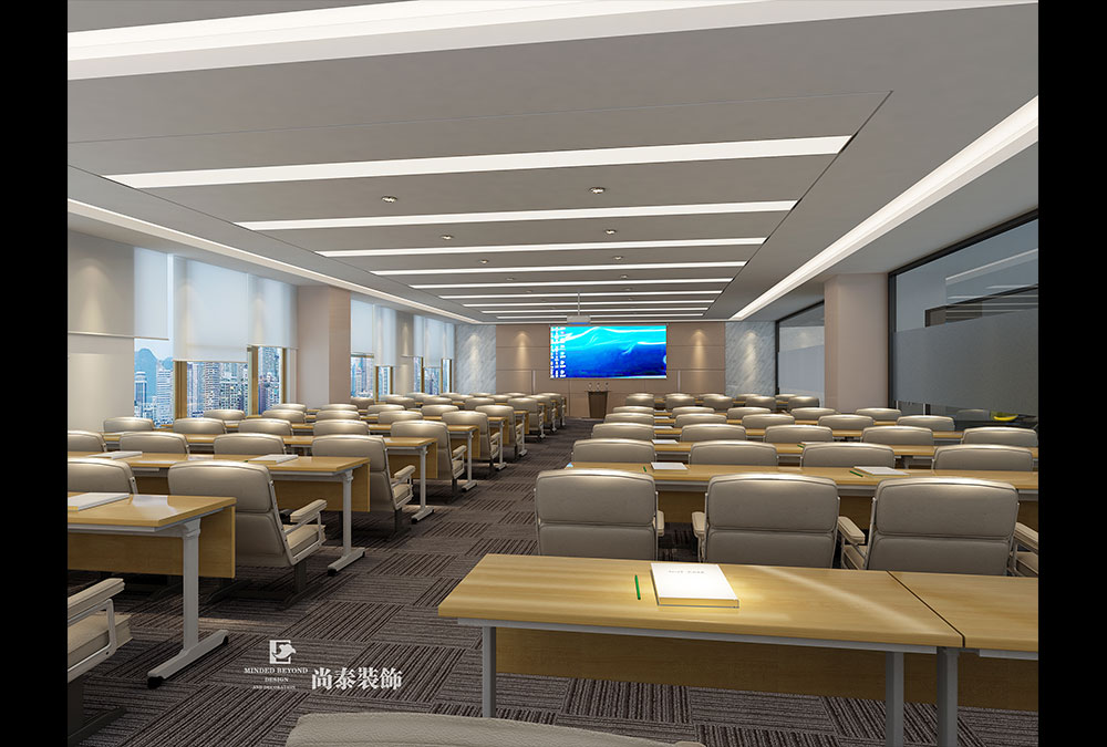 深圳南山永新汇电商公司办公室装修效果图 