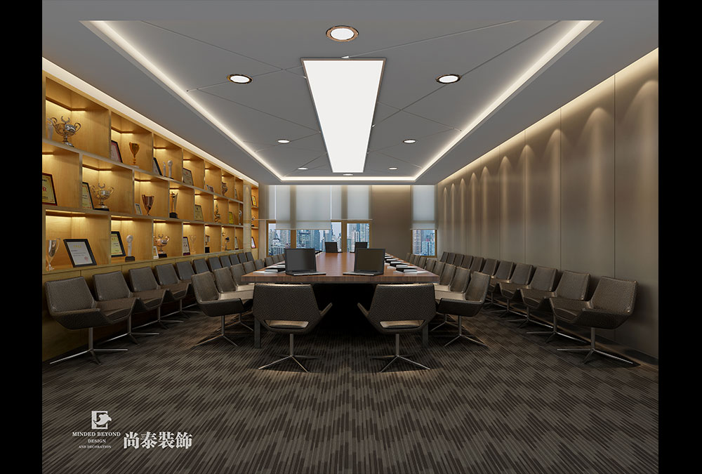 深圳南山永新汇电商公司办公室装修效果图 