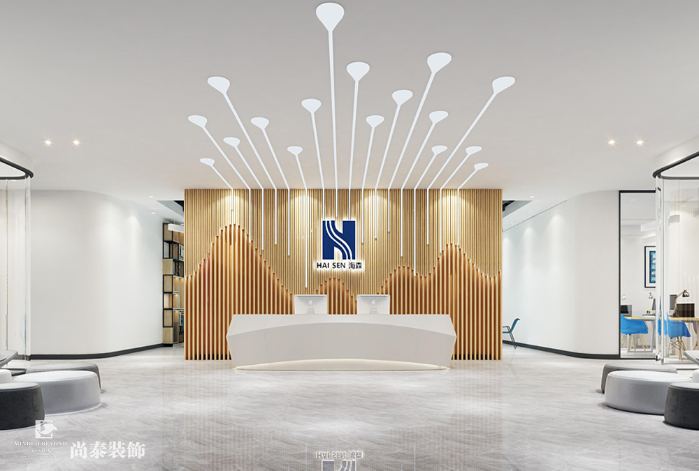 广州番禺文旅公司办公空间装修设计 