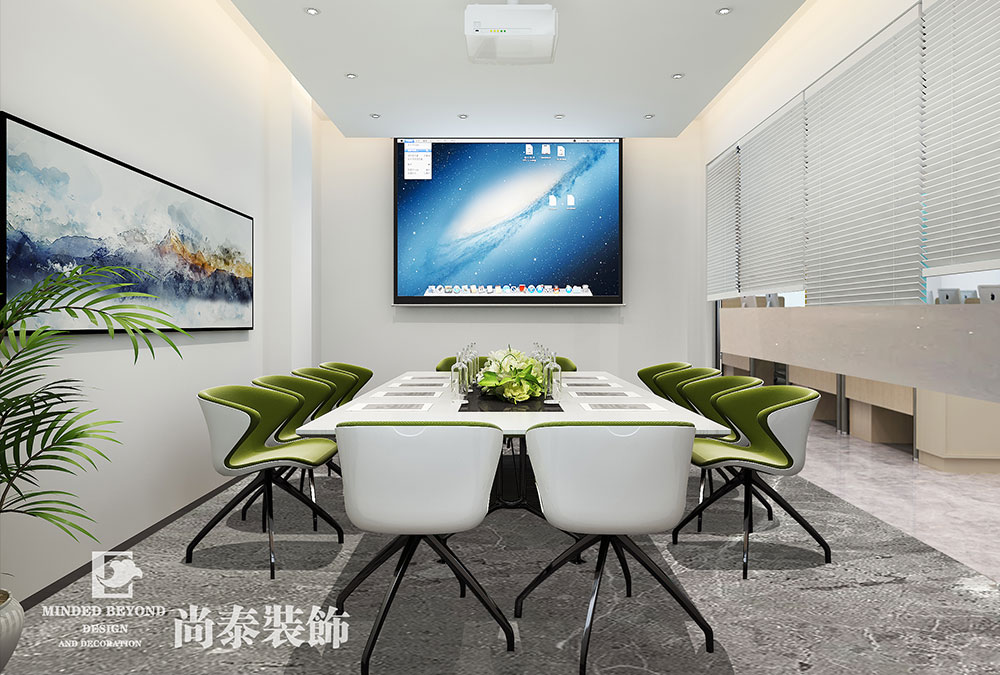 深圳办公室装修效果图- 昌达自动化
