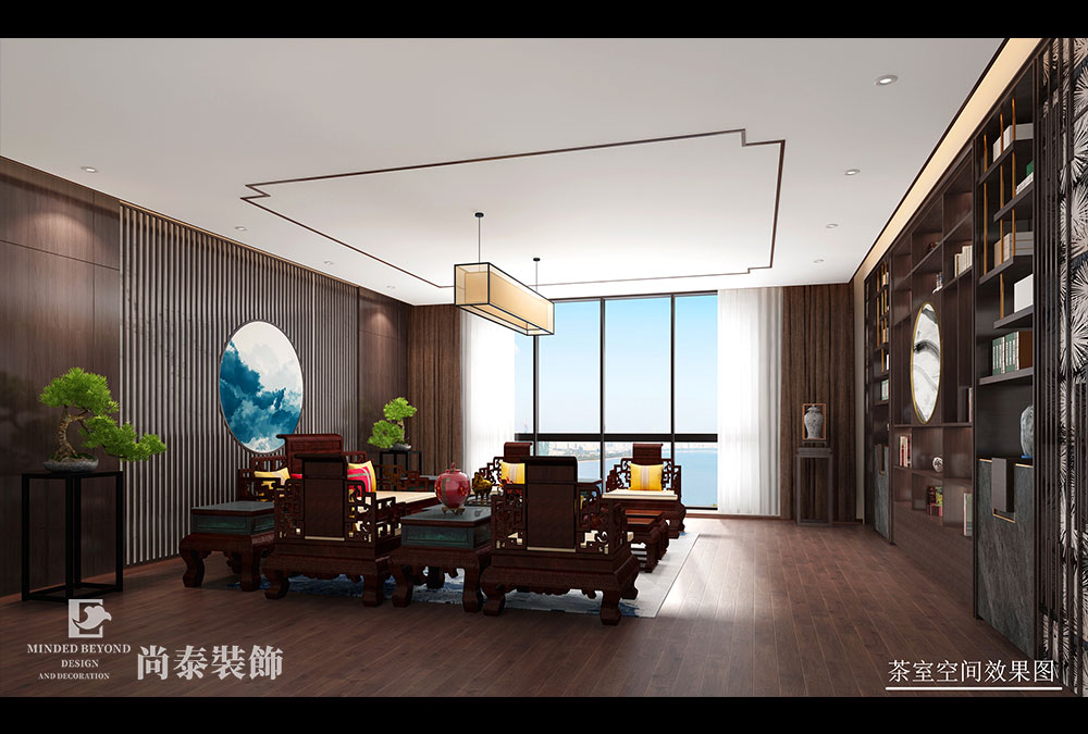  深圳宝安中心区智慧产业园科技公司办公室装修效果图 