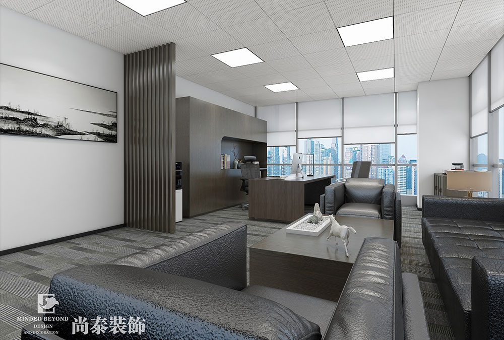 深圳光明招商科技园能源企业公司空间装修设计