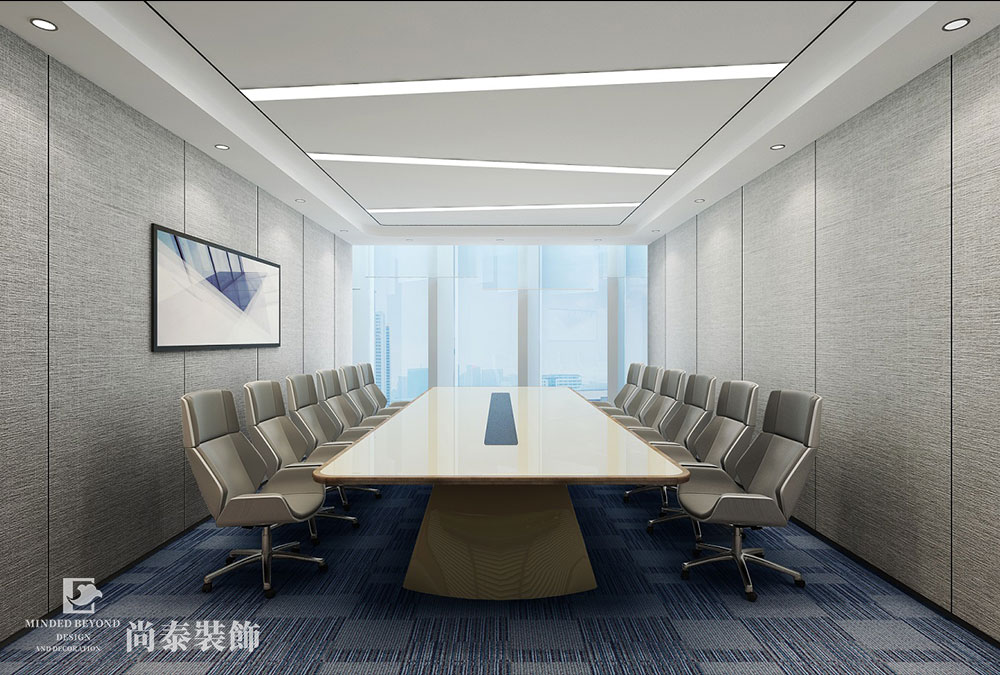 深圳南山西丽创智云城电气公司办公室装修效果图