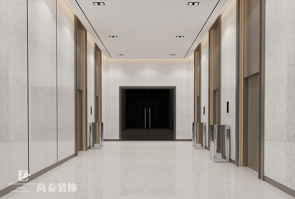 东莞奋达科技园新型智能硬件办公楼接待展厅装修设计