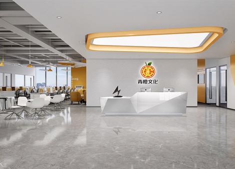 深圳传媒公司办公室设计案例-1400平米时尚办公 | 青橙传媒