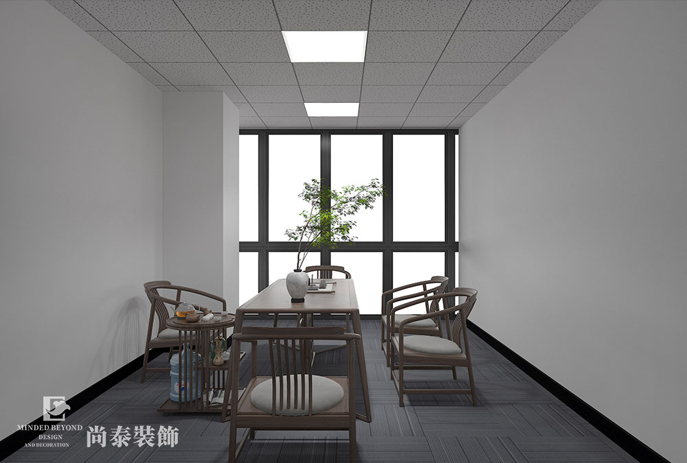 深圳南山同方信息港光伏新能源上市公司装修设计效果图